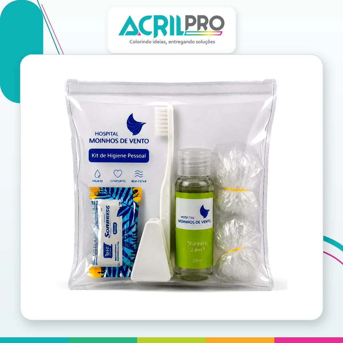 Kit de higiene personalizado