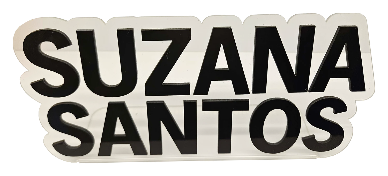 Letreiro Suzana Santos